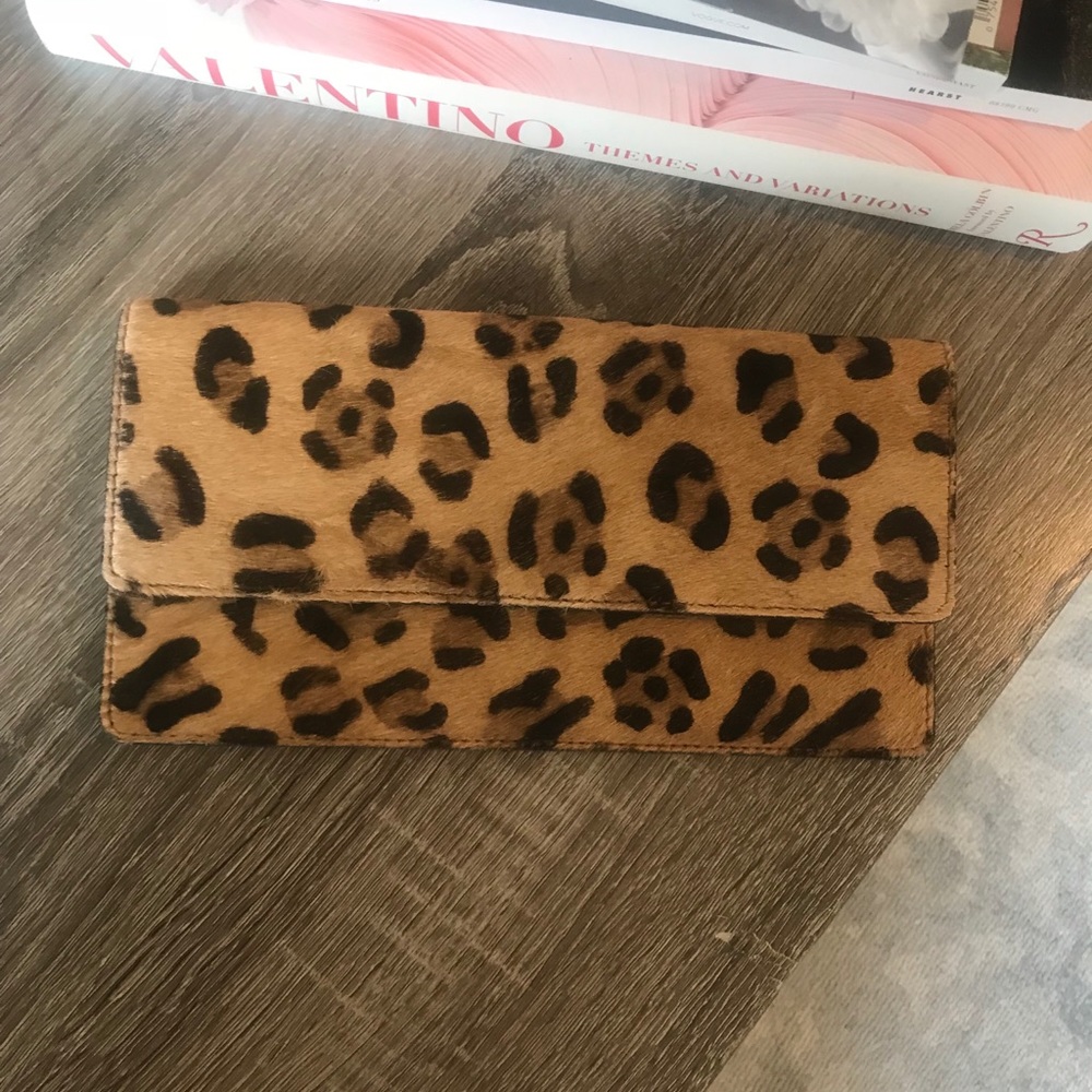 Leopard clutch / wallet